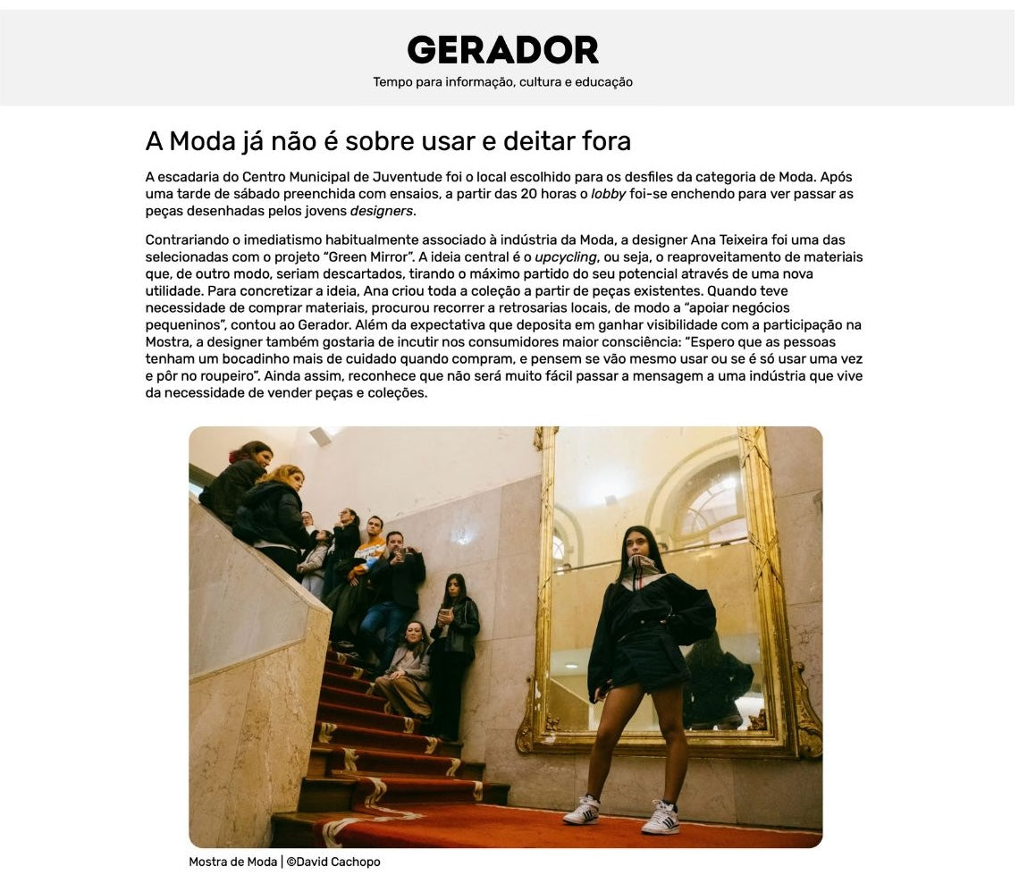 GERADOR - Vila do Conde foi a montra das inquietações de 135 jovens criadores