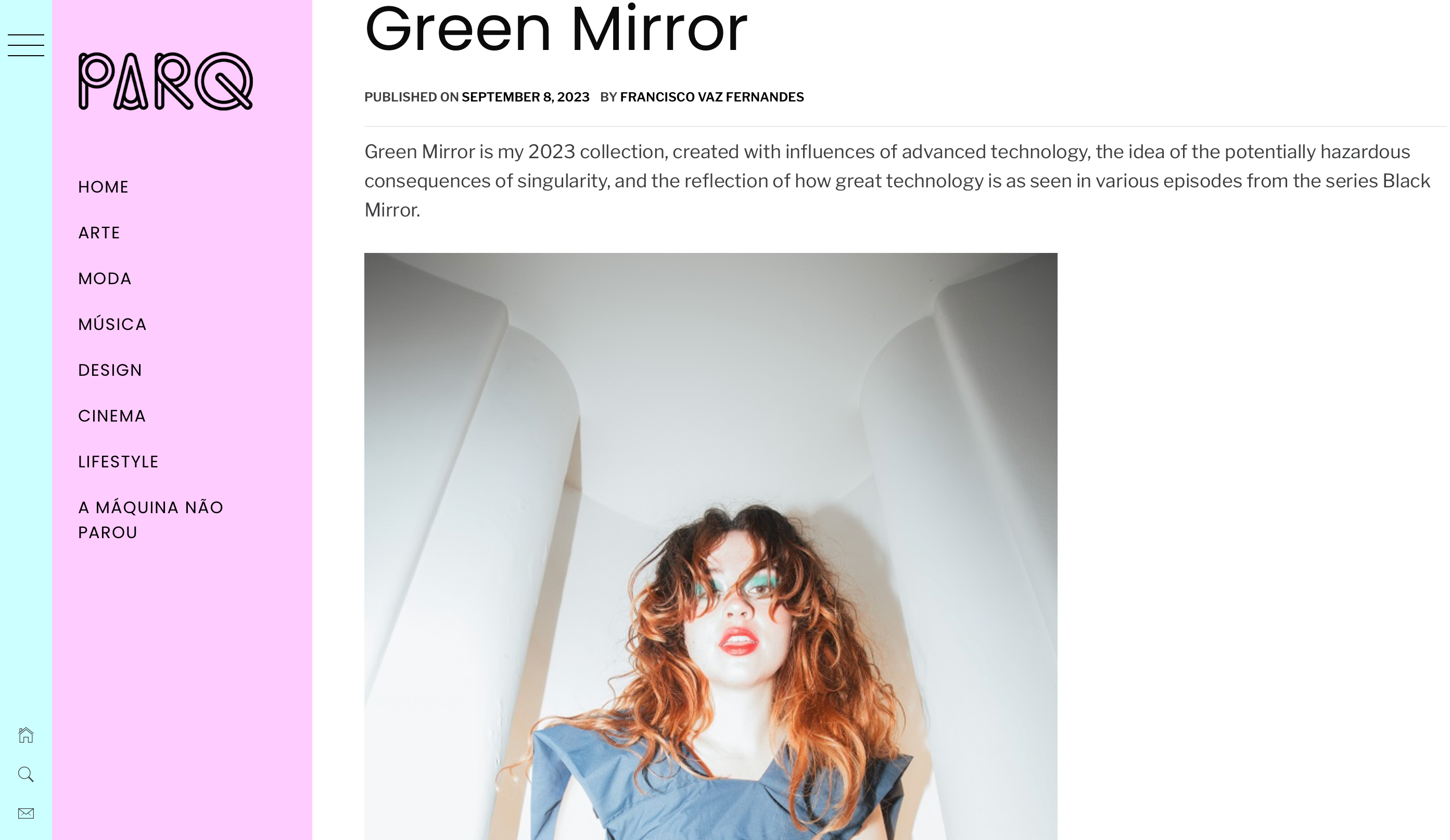 PARQ MAGAZINE - Green Mirror