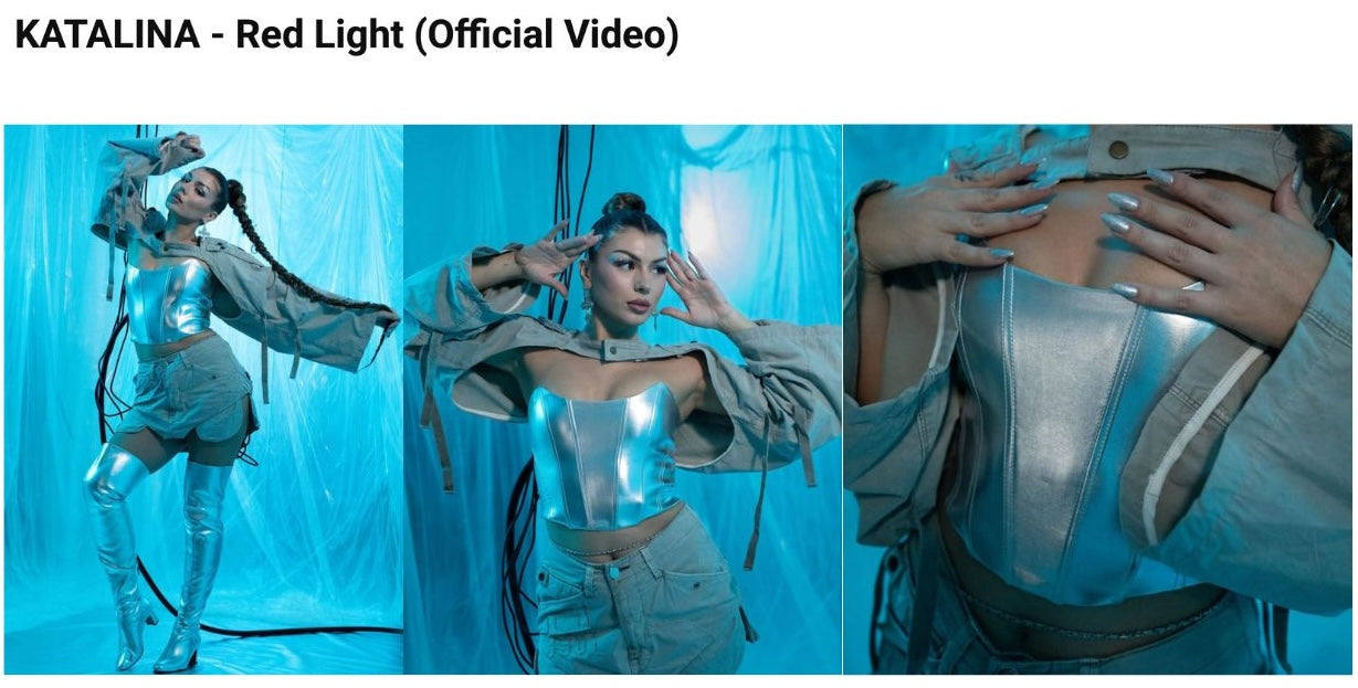 Katalina Wears 'Desert Storm' set in “Red Light” music video