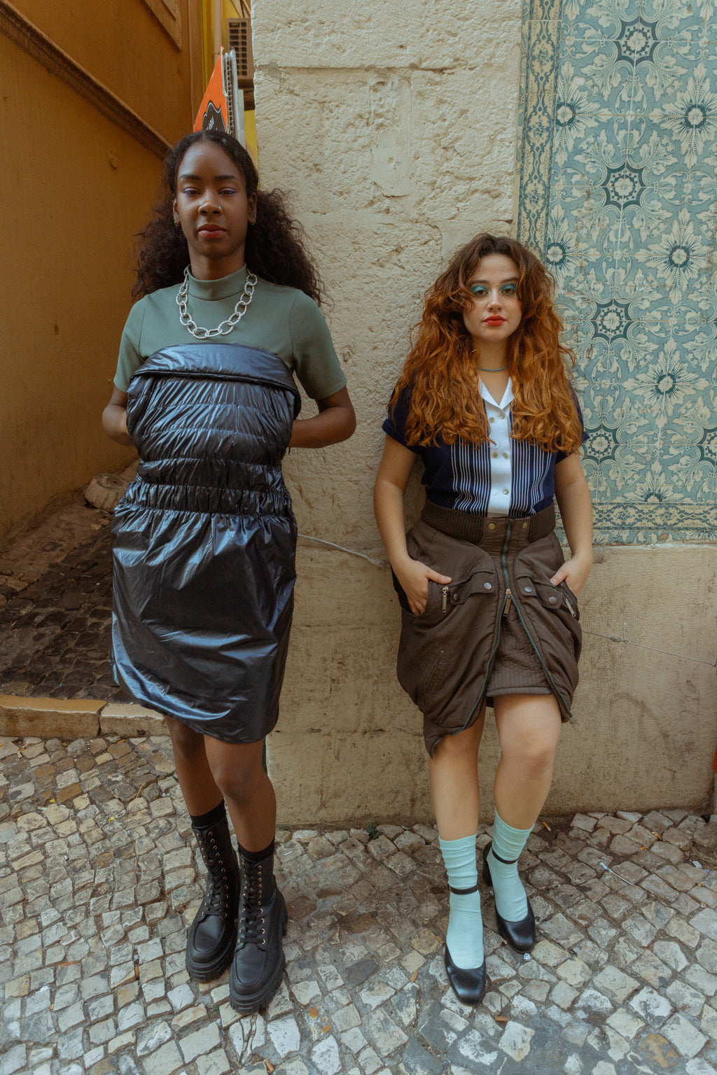 "Around The Clock" Skirt/Jacket