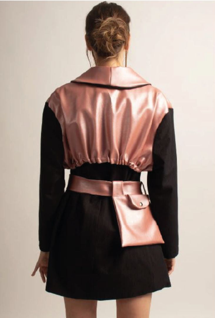 "When in doubt,wear pink” Coat